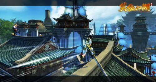 图片: 图7：在新手任务中，玩家就能初步接触到轻功用于战斗的相关内容.jpg