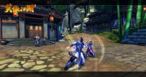 图片: 图2：游戏中的朱仙镇，充斥着江湖纷争.jpg